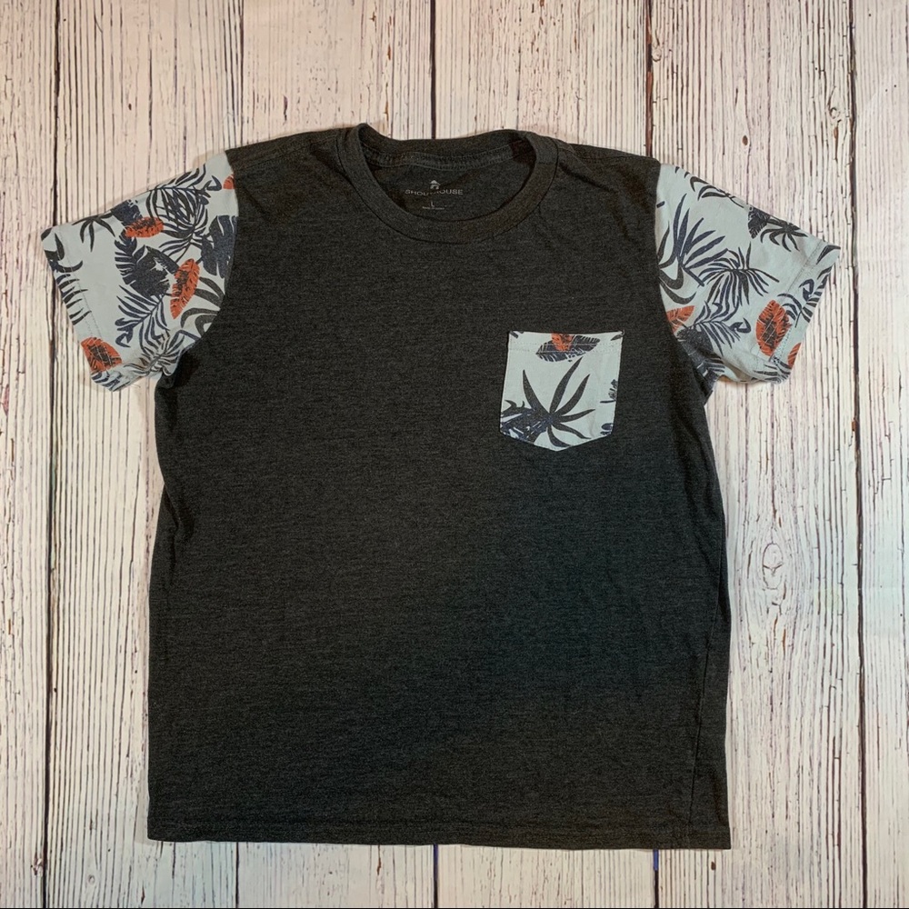 Men’s Tropical Pocket Tee
